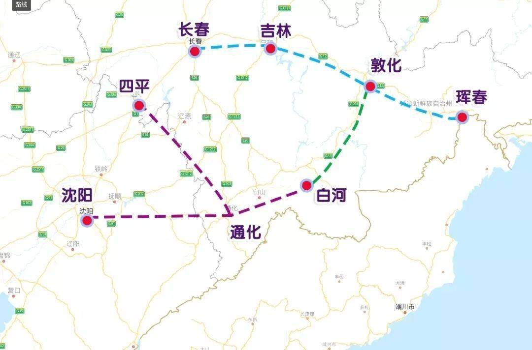 最新铁路图