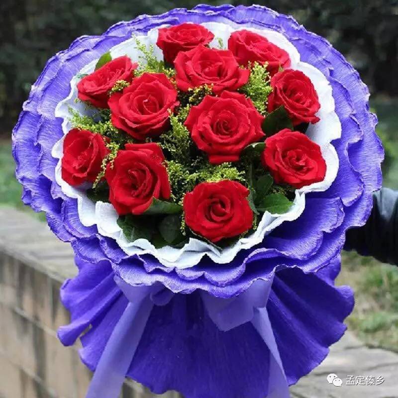 玫瑰花束包装