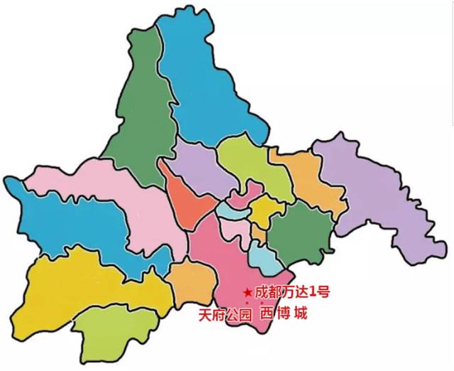 成都市最新地图全图详解