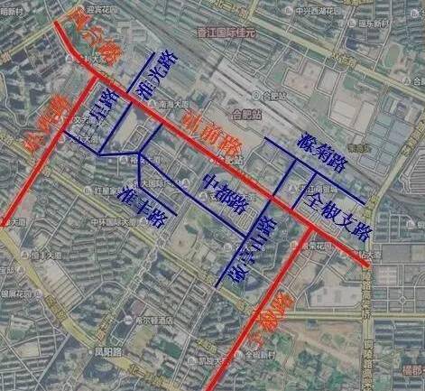合肥新蚌埠路规划