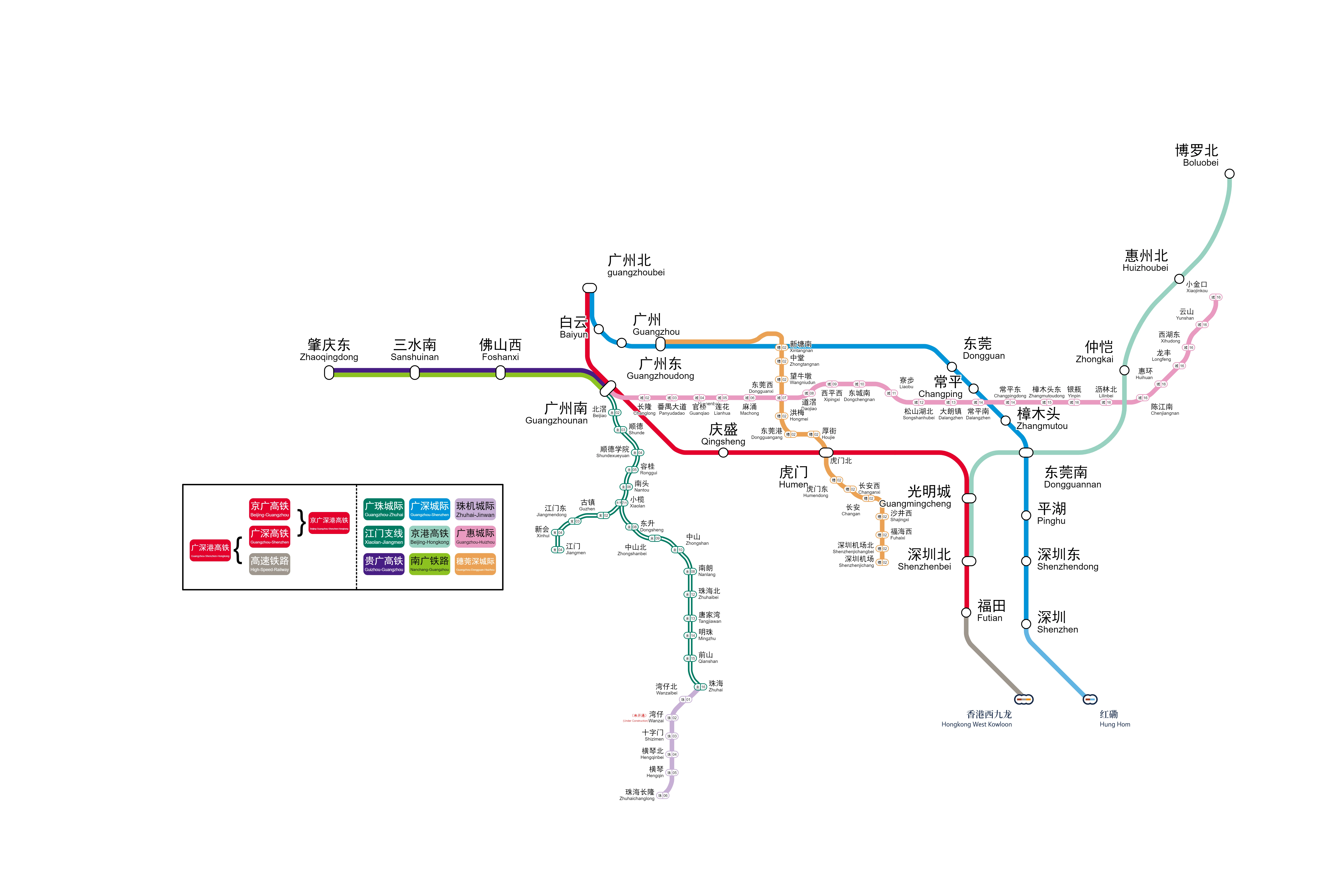 香港最新地铁线路图探索