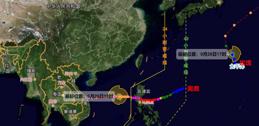 行进路线及动态更新