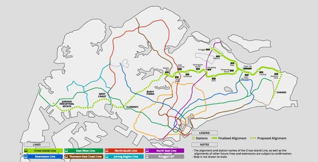 新加坡地铁图攻略