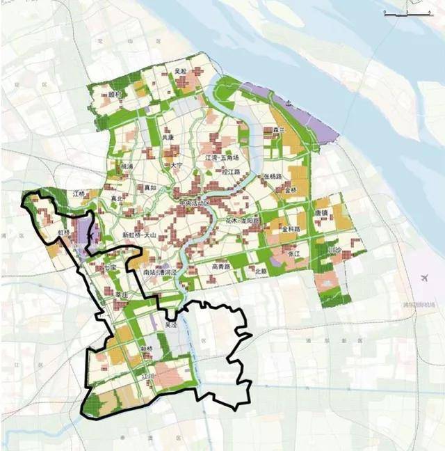 闵行区吴泾镇最新规划