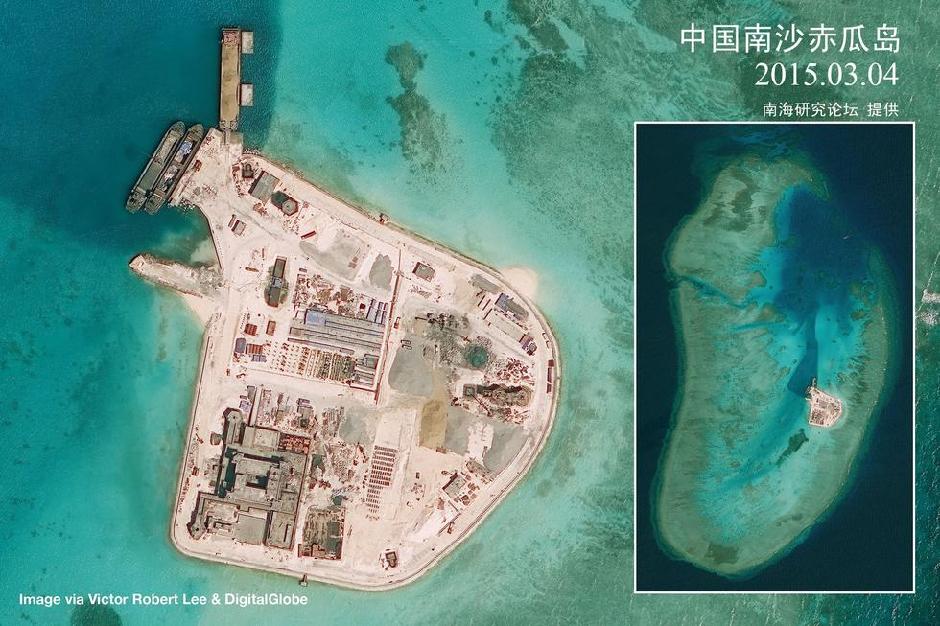 南沙填海造岛